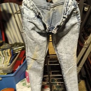 Trendy Women's Light Blue Skinny Jeans